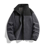 Fleecejacke Herren – Dunkelgrau