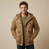 Fleecejacke Herren Mit Kapuze – Khaki