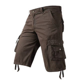 Herren Cargo Shorts Zum Wandern – Kaffee