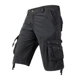 Herren Cargo Shorts Zum Wandern – Dunkelgrau