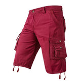 Herren Cargo Shorts Zum Wandern – Rot