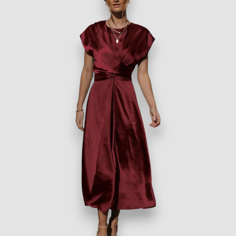 Beline | Glamouröses Satin-Kleid