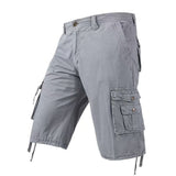 Herren Cargo Shorts Zum Wandern – Grau