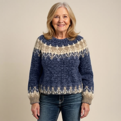 Lilyana | Vintage Islandpullover
