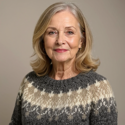 Lilyana | Vintage Islandpullover