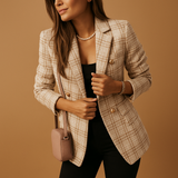 Leonie | Stilvoller Damen Blazer elegant modern geschnitten – Khaki
