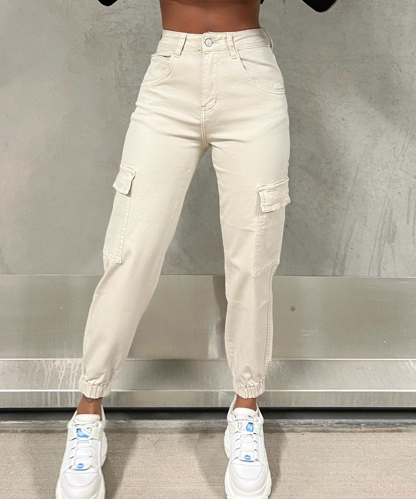 Bathseba® | Cargojeans Beige