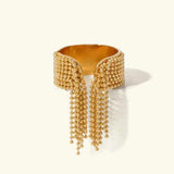 Goldener Quasten-Ring – Gold
