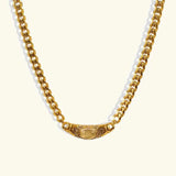 Goldkette Mit Steinen – Citrin