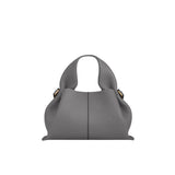 Große Damen Schultertasche Hobo Bag Elegant – Grau