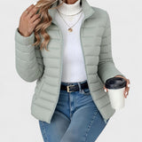 Gundvera | Damen Leichte Steppjacke Gefüttert – Grün