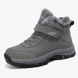 Halvena | Damen Wasserdichte Winterstiefel Gefüttert – Grau