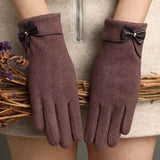 Handschuhe Mit Touch Damen – Lila