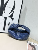 Handtasche Geflochten – Dunkelblau