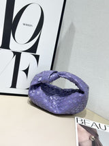 Handtasche Geflochten – Lila