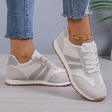 Harla | Damen Retro Schnürschuh Freizeitschuh Sneaker – Grau