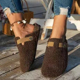 Hausschuhe Damen Winter – Braun