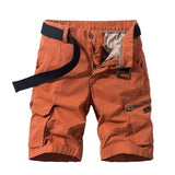 Franklyn | Bequeme Herren-Cargoshorts mit geräumigen Taschen – Orange
