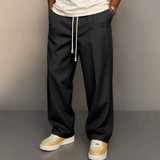 Herbert | Herren Modern Geschnittene Bundhose – Schwarz