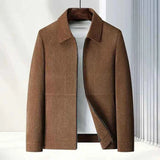 Herbst Winter Jacke Herren – Braun