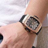 Herren Chronograph Uhr – Gold