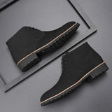 Herren Derby Schuhe – Schwarz