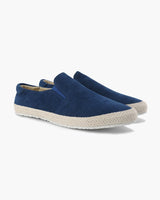 Herren Espadrille Loafer Slip-On – Blau