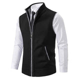 Herren Fleeceweste – Schwarz