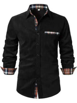 Herren Freizeithemd – Schwarz