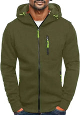 Herren Freizeitjacke – Armeegrün