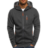 Herren Freizeitjacke – Dunkelgrau
