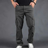 Herren Hosen Cargo – Dunkelgrau