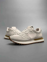 Herren Leder Sneaker – Weiß
