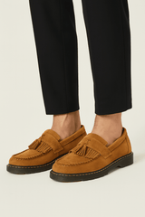 Herren Loafer mit Quasten – Braun