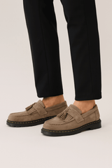 Herren Loafer mit Quasten – Khaki