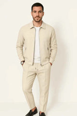 Herren Loungewear Set – Beige