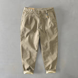 Elias | Herren Lässige Tapered Chino Hose – Beige