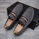 Herren Penny Loafer – Grau