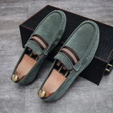 Herren Penny Loafer – Grün