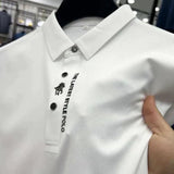 Alexander | Herren Polo Shirt Knitterfrei Atmungsaktiv Stretch – Weiß