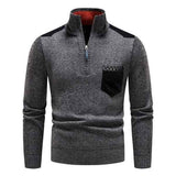 Herren Rundhals Pullover – Grau