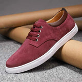 Herren Schnürschuhe – Weinrot