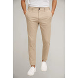 Matthias | Herren Slim-Fit Business Chino Hose – Hellbraun