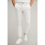 Matthias | Herren Slim-Fit Business Chino Hose – Weiß