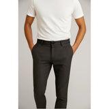 Matthias | Herren Slim-Fit Business Chino Hose – Dunkelgrau