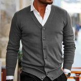Herren Strickjacke – Grau