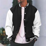 Herren Übergangsjacke Casual – Schwarz