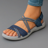 Sofia | Modische Sandalen Damen Look – Blau