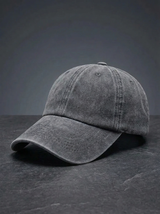 Pferdeschwanz Baseballcap mit UV-Schutz – Grau