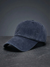 Pferdeschwanz Baseballcap mit UV-Schutz – Marineblau